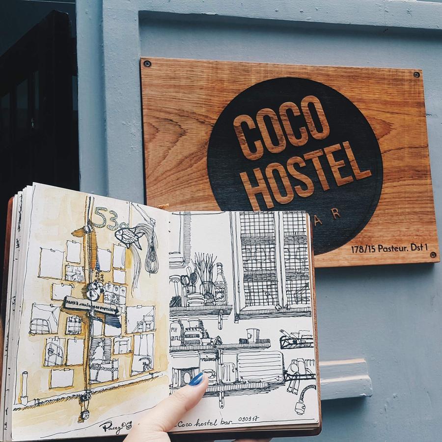 הו צ'י מין סיטי Coco Hostel מראה חיצוני תמונה